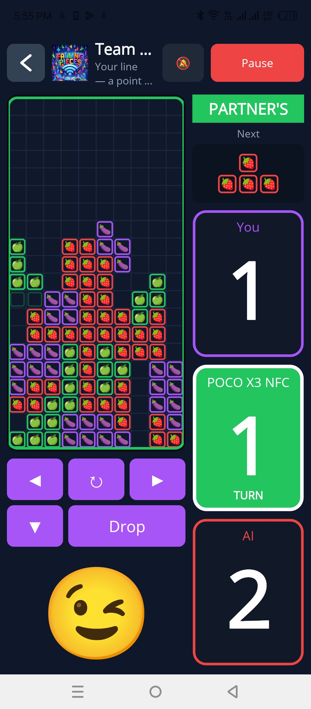 Team versus AI with you, a partner, and the AI